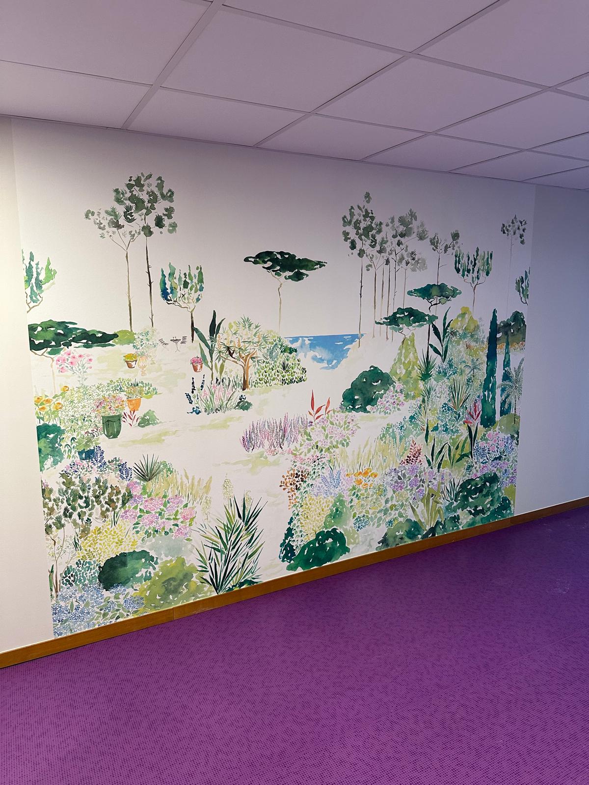 Décoration intérieure haut de gamme — finitions murales